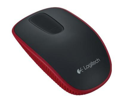 Myszka Logitech T400 Touch Mouse czerwona